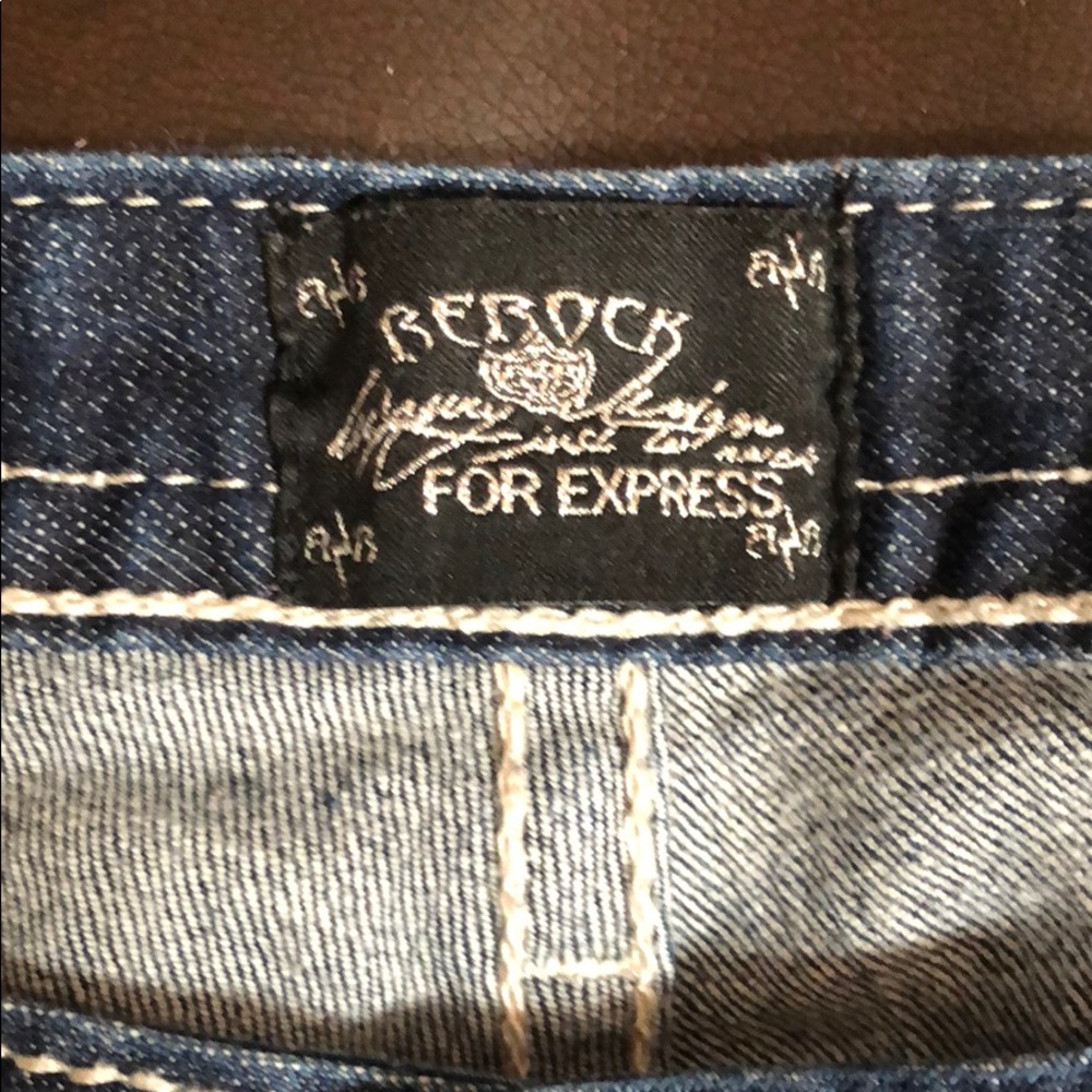 Express Boot Cut Jeans. REROCK Line. - Picture 2 of 5
